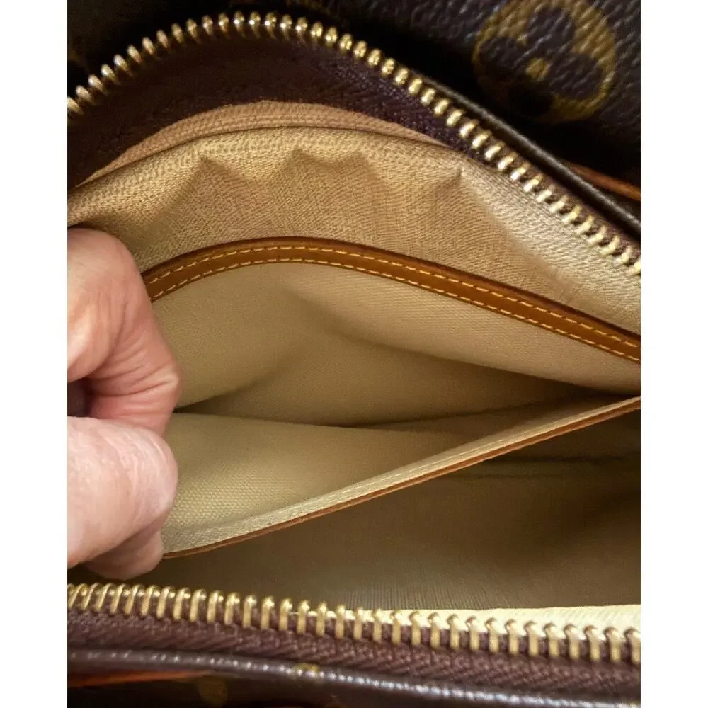 Louis Vuitton Reporter Crossbody Bag Women Monogram Canvas France Dust Bag W/COA